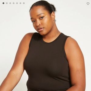 Universal Standard Cai high neck tank, Lapis, NWOT size XS (10-12)